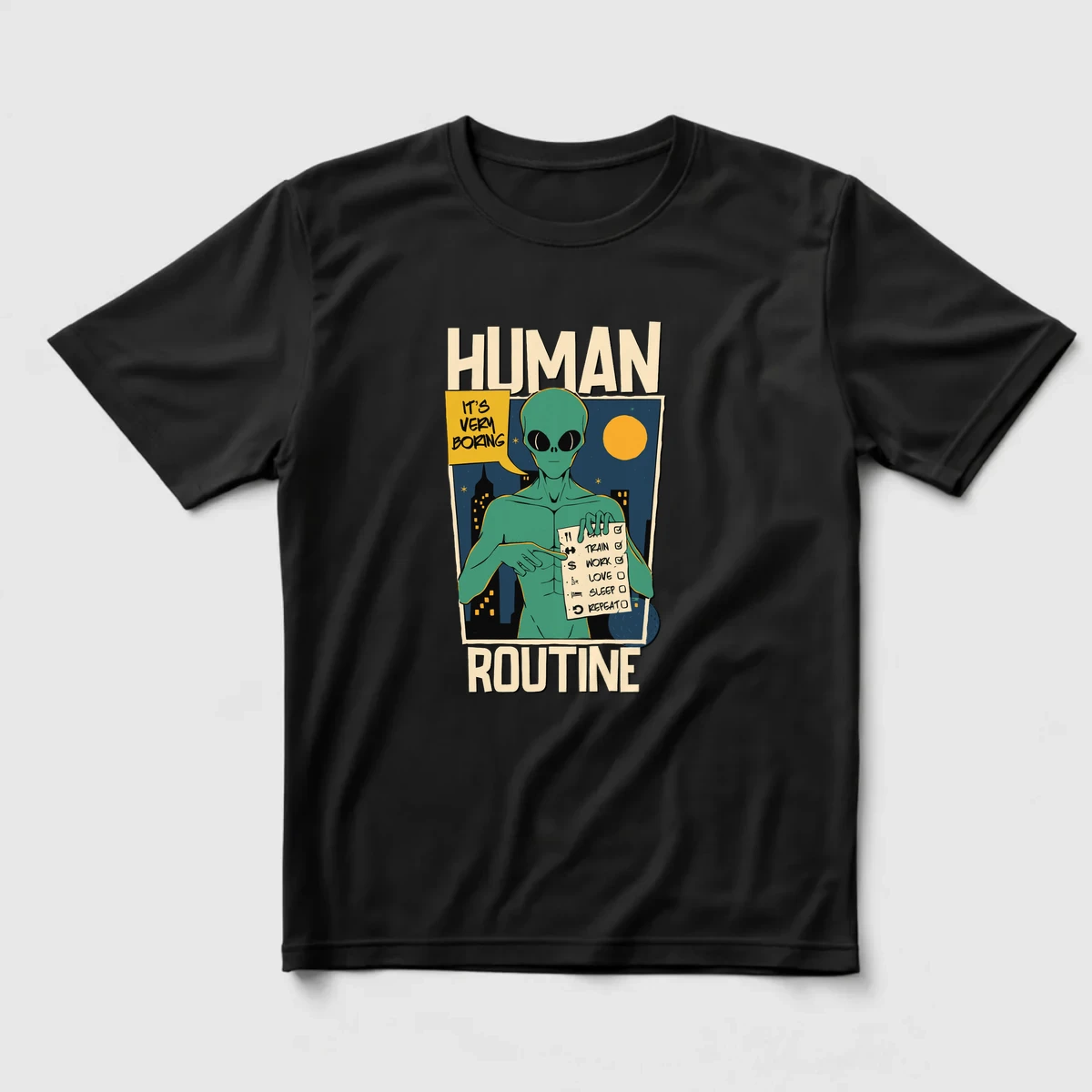 Human Routine – Alien Boredom önizleme