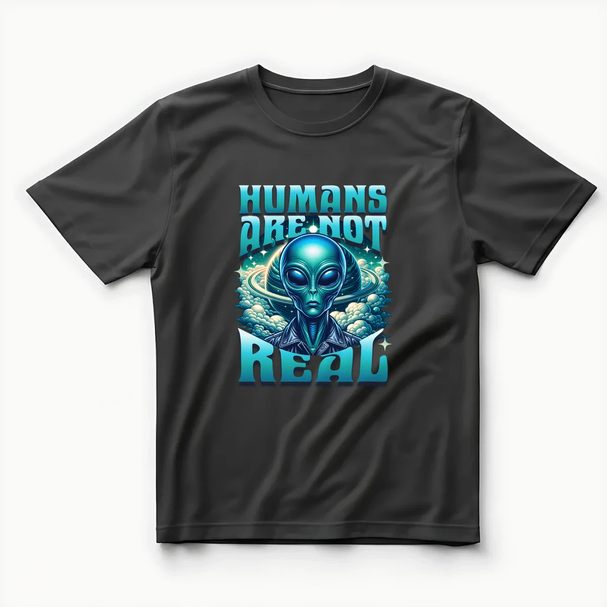 Humans Are Not Real Regular Tişört