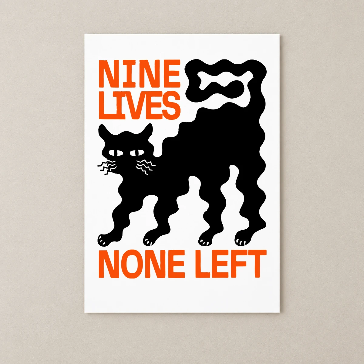 Nine Lives None Left Poster