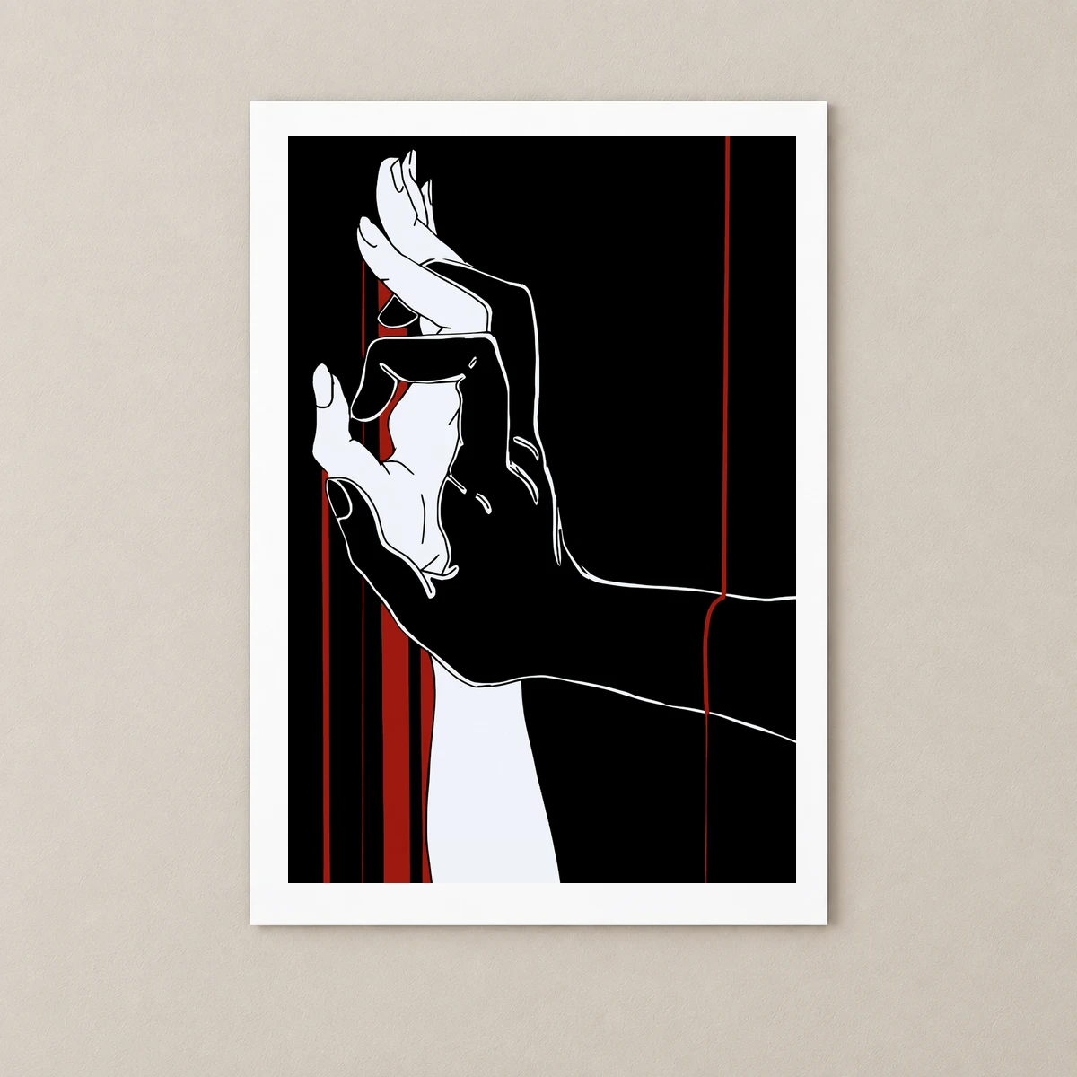 Kırmızı Temas Poster