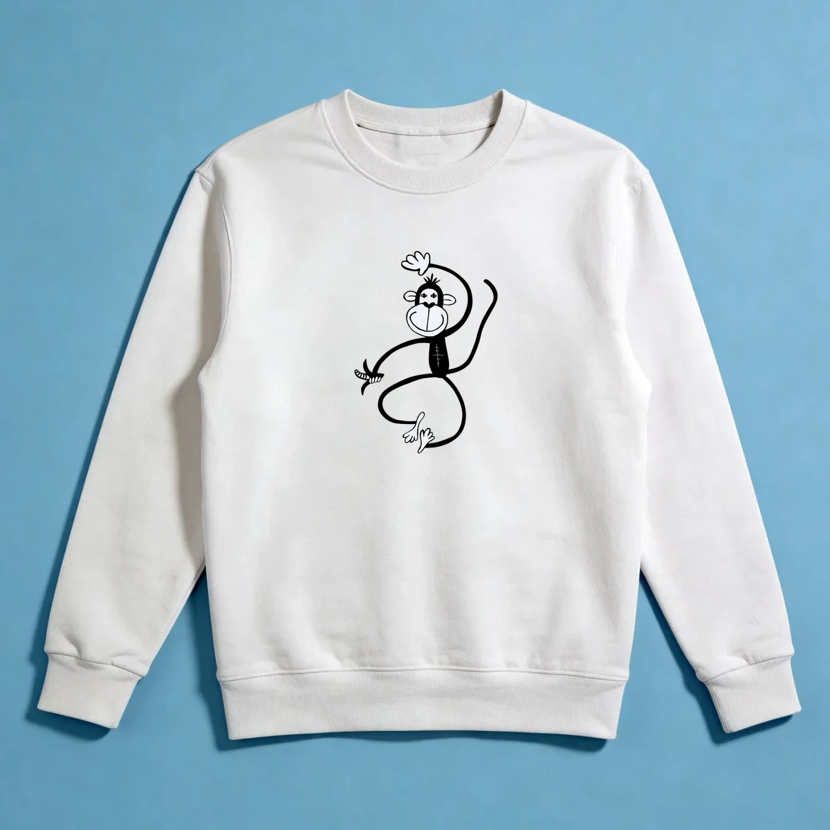 Şapşal Maymun Sweatshirt