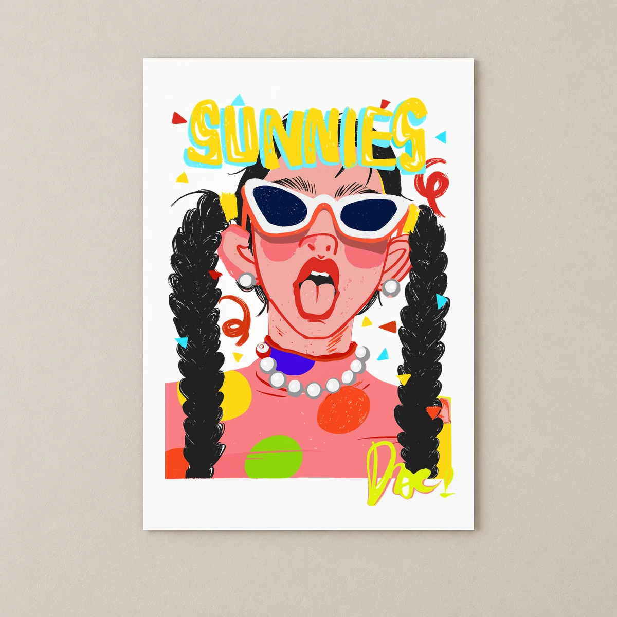 Sunnies Vibe! Poster
