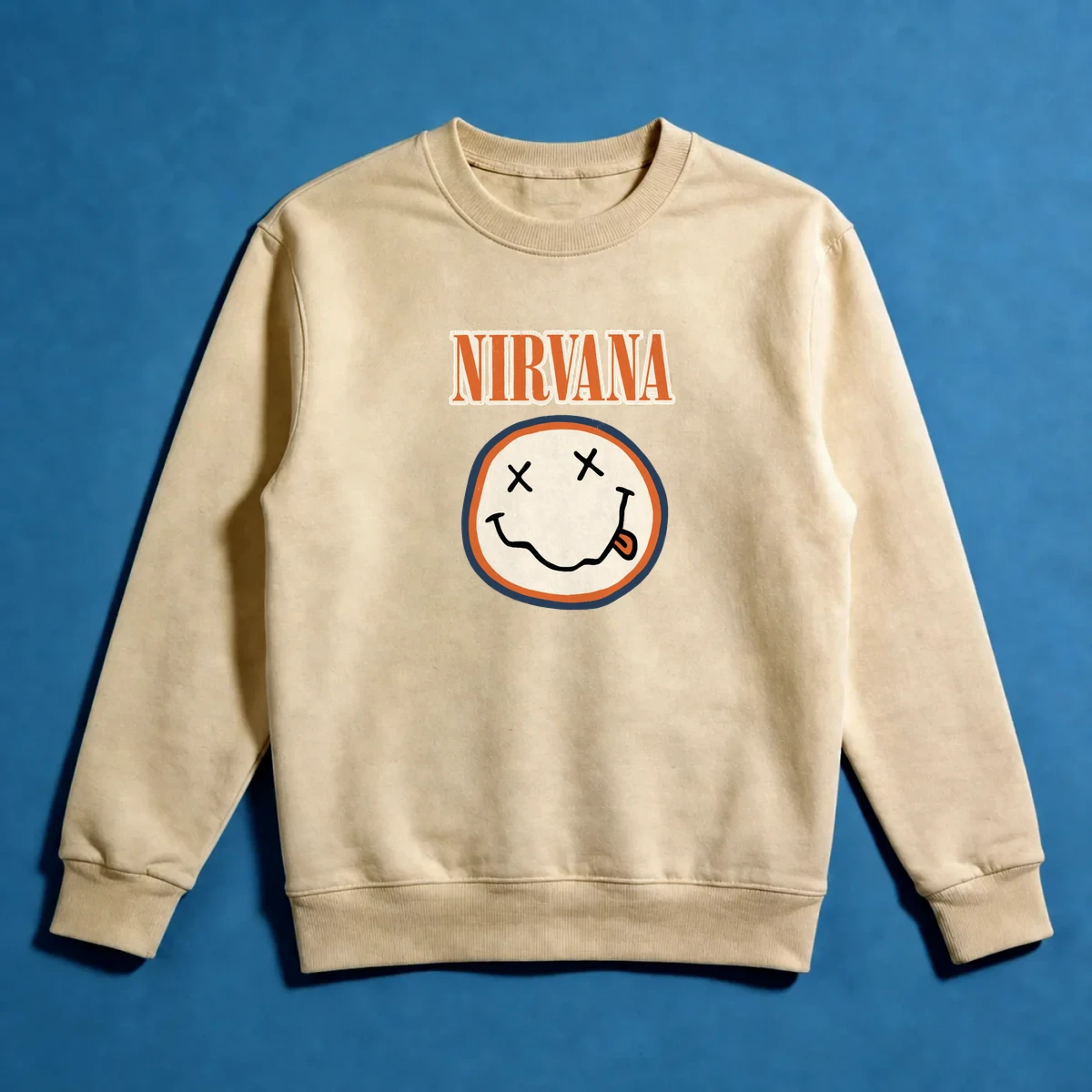 Nirvana Smiley Sweatshirt