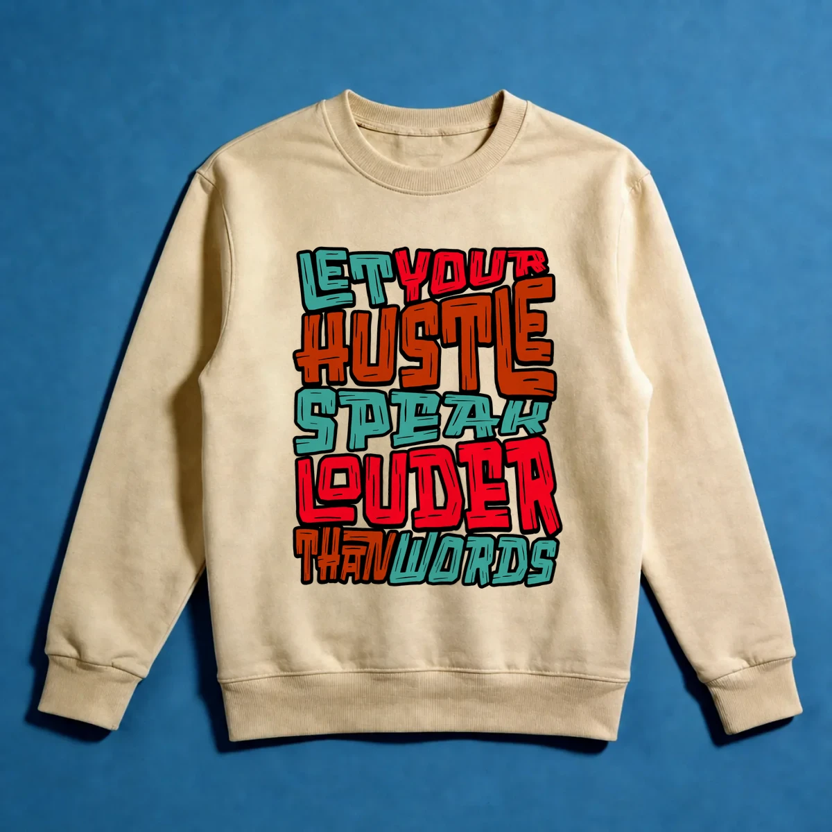 Let Your Hustle Speak Louder Than Words Sweatshirt