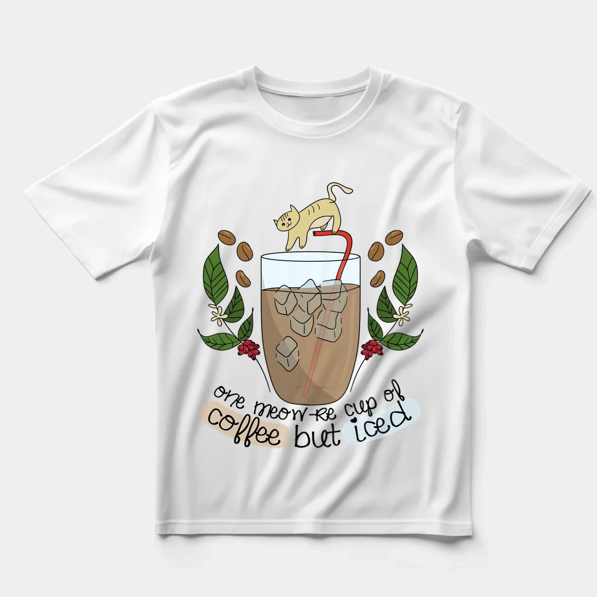 One more cup of coffee but iced önizleme