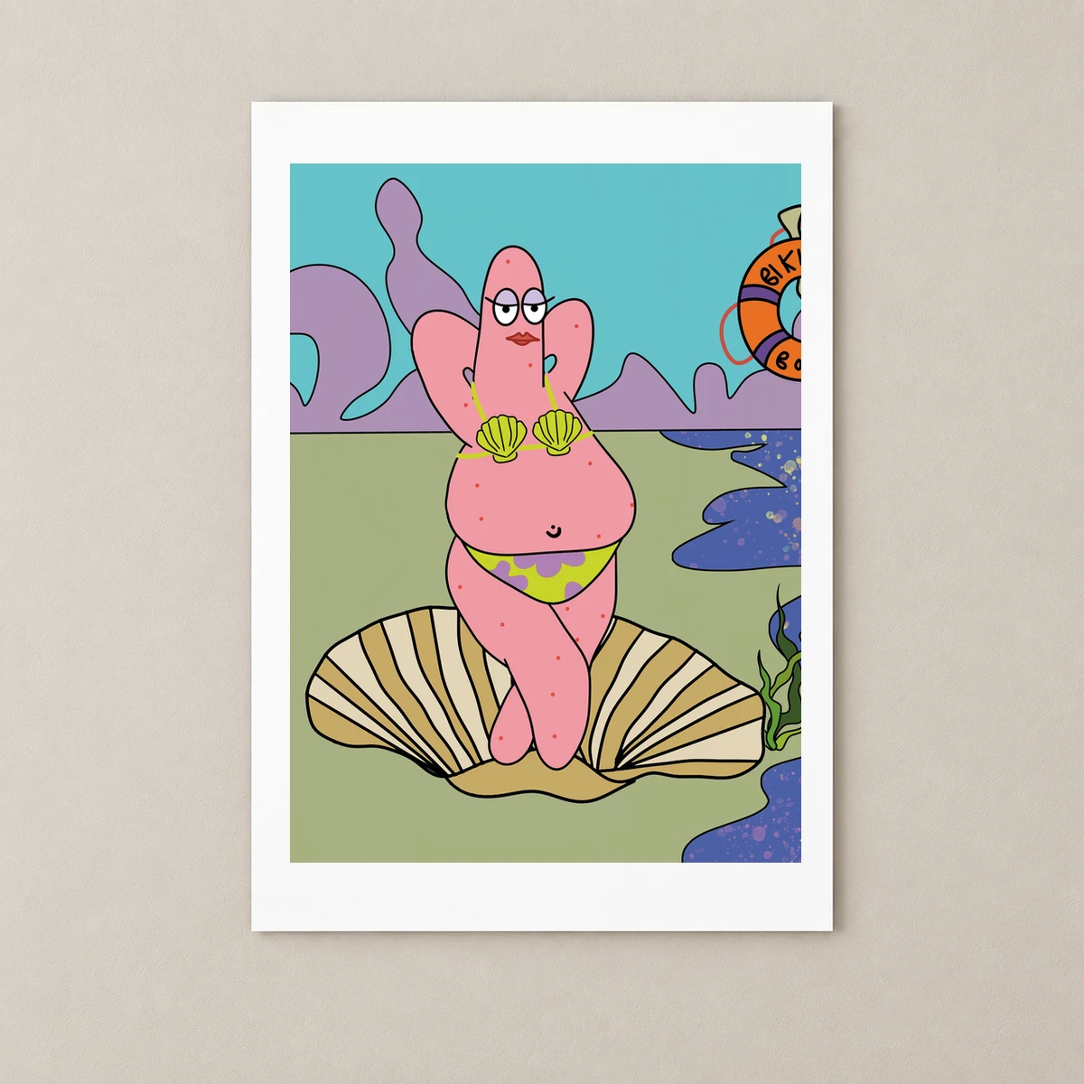 Birth of Patrick Star Poster