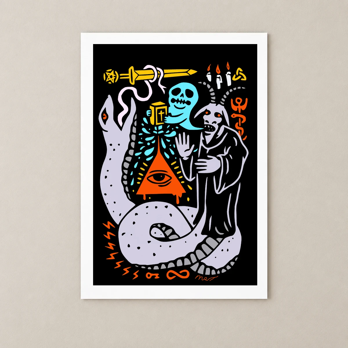 Okült Karnaval Poster