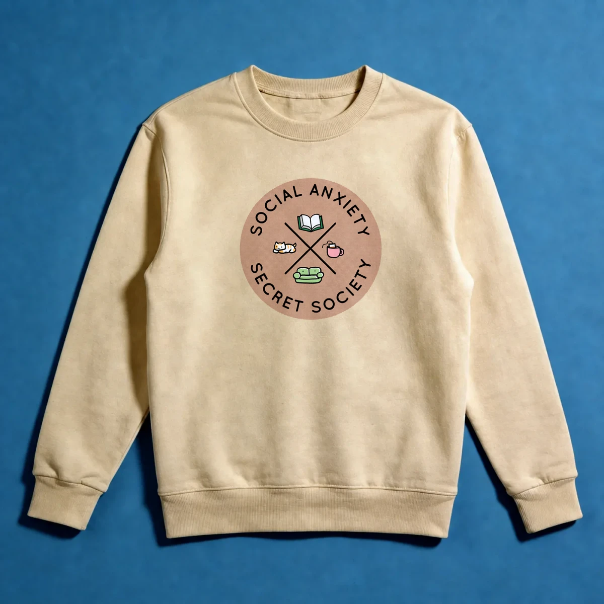 Social Anxiety Secret Society – Gizli Kulüp Sweatshirt