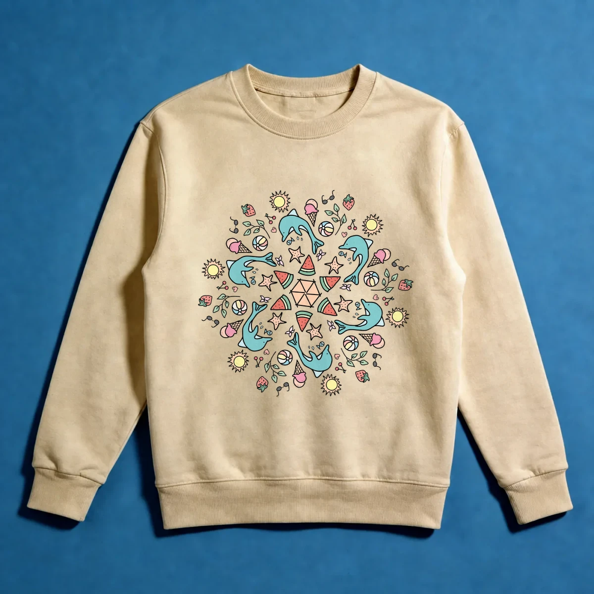 Summer Mandala Sweatshirt