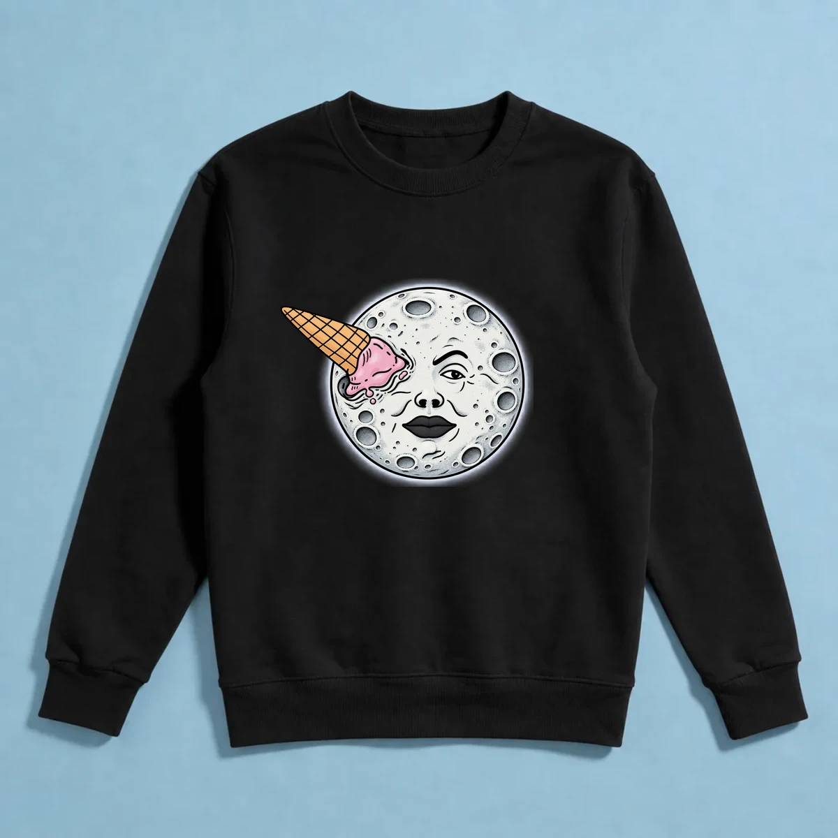 An ice cream to the Moon Sweatshirt