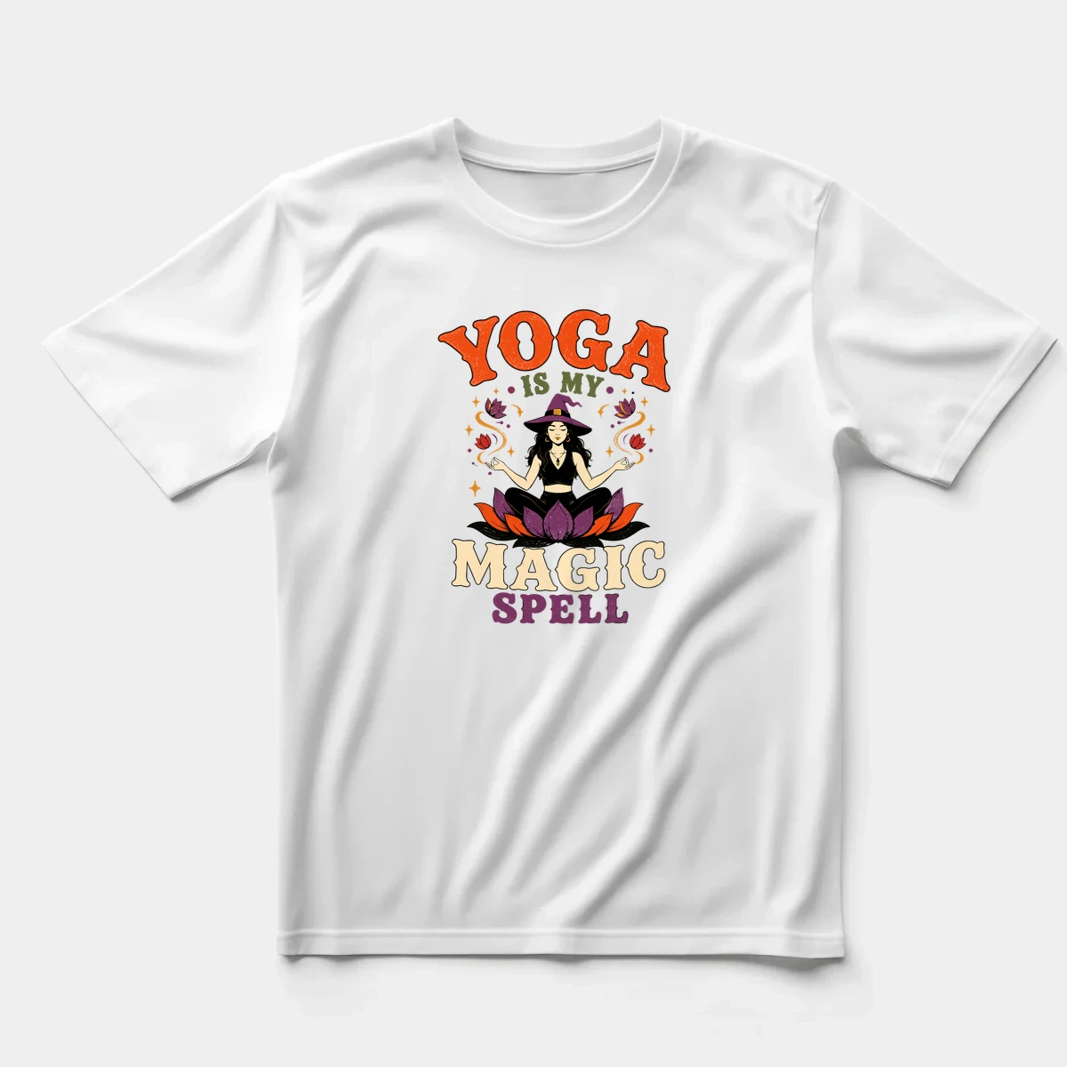 Yoga Is My Magic Spell Regular Tişört