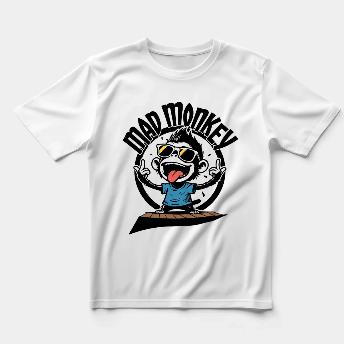Mad Monkey – Çılgın Maymun Regular Tişört