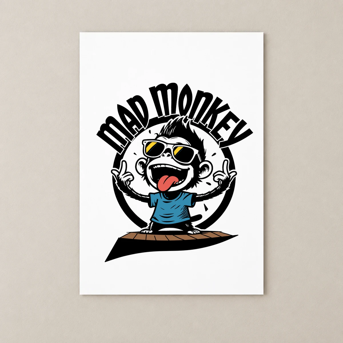 Mad Monkey – Çılgın Maymun Poster