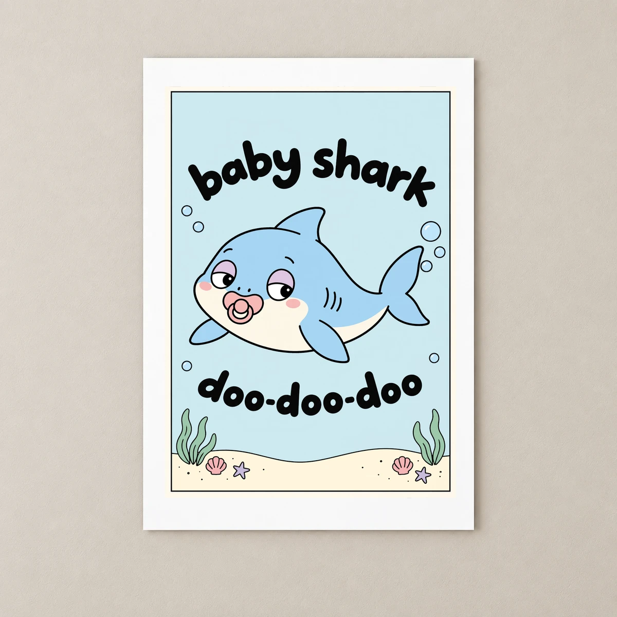 Baby Shark Poster