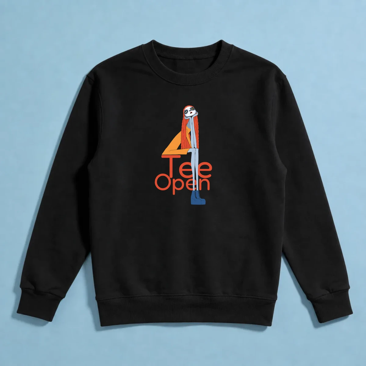 TeeOpen – Özgür Tasarım Ruhu Sweatshirt