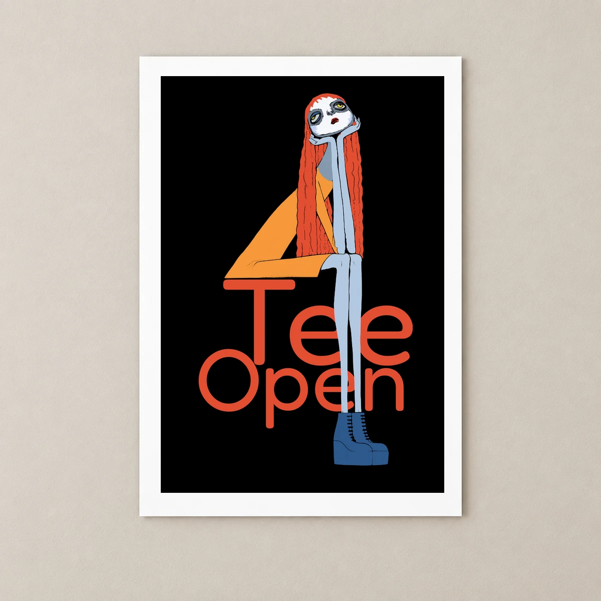 TeeOpen – Özgür Tasarım Ruhu Poster