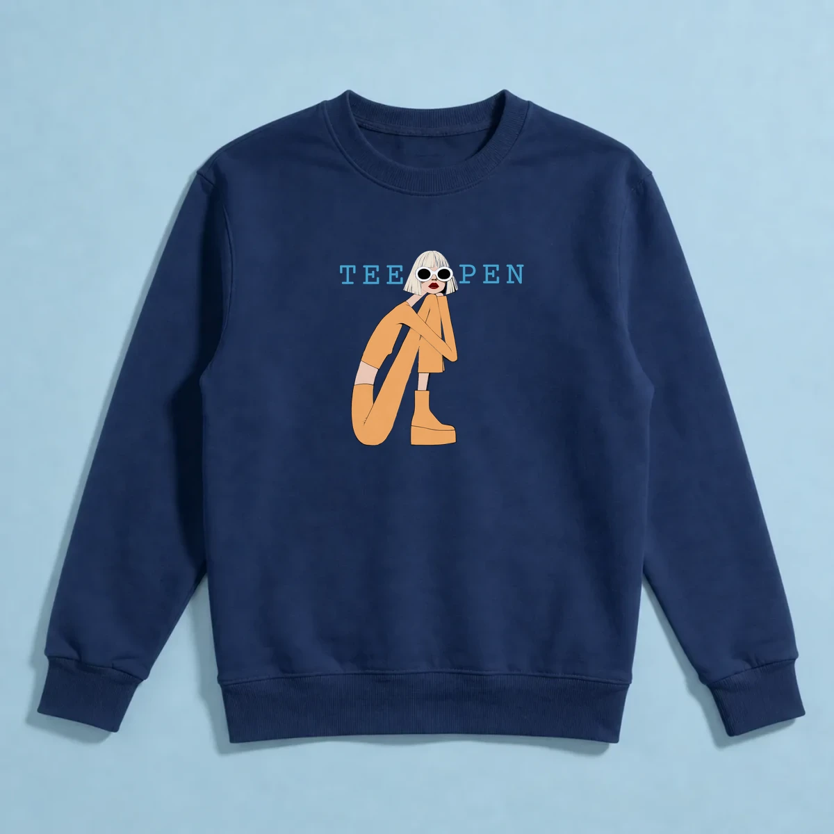 TeeOpen – Retro Diva Sweatshirt